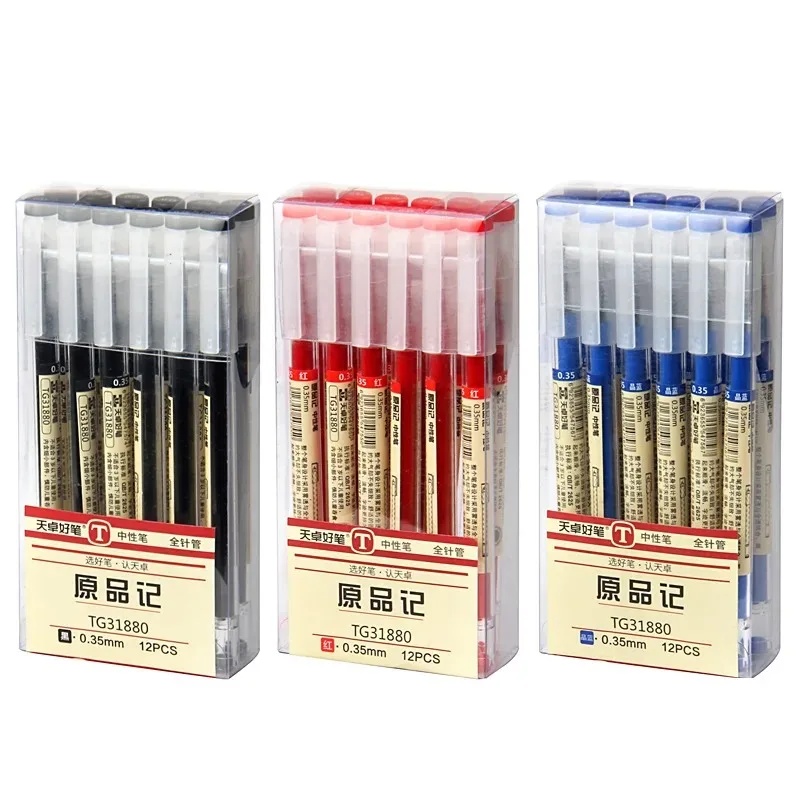 Stationery Office - Bút gel ngòi mảnh 0.35mm, màu