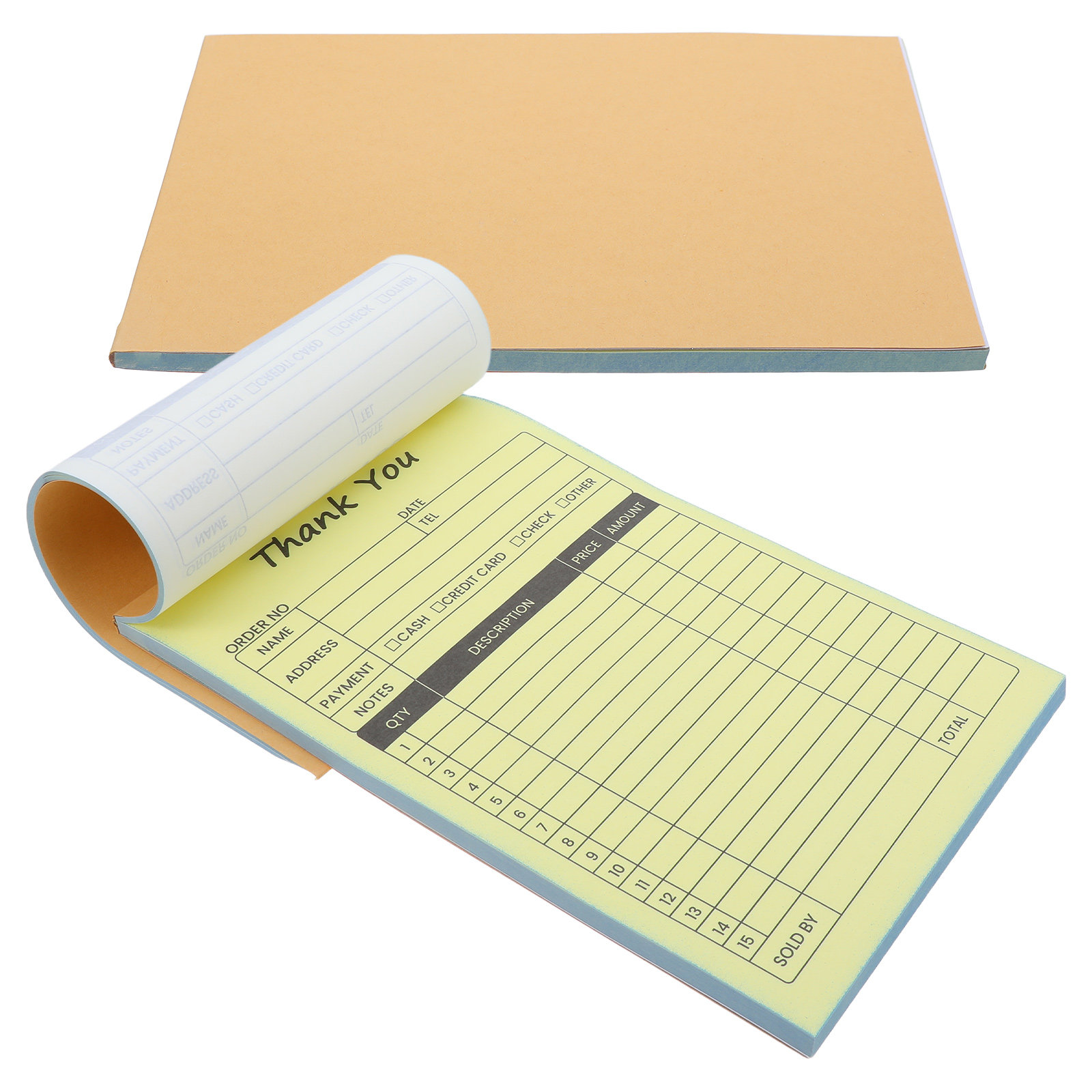 2Pcs Carbon Copy Receipt Book  - đánh giá và giá Carbon Copy Book