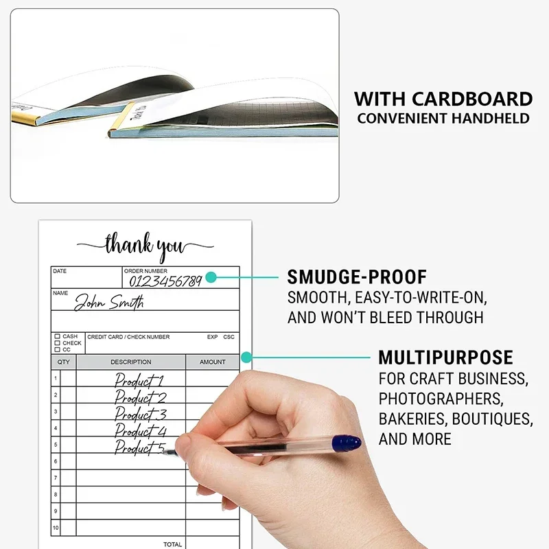 Business Sales Invoice Receipt - đánh giá và giá Carbon Copy Book