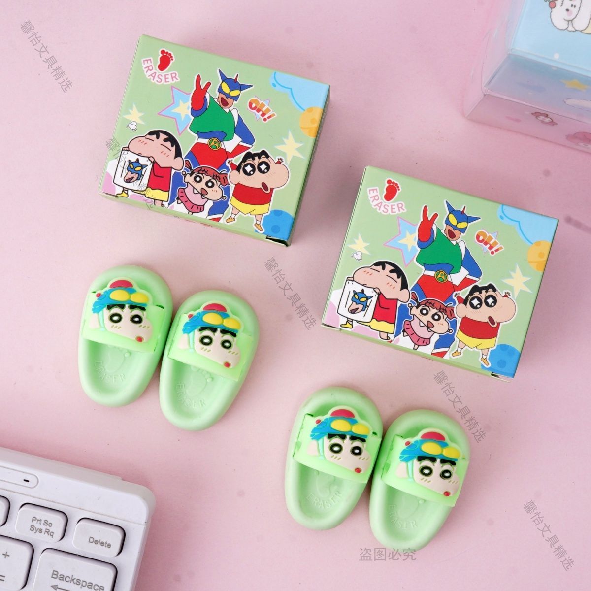 Crayon Shin-chan Slipper-Shape - đánh giá và giá Stationery Office