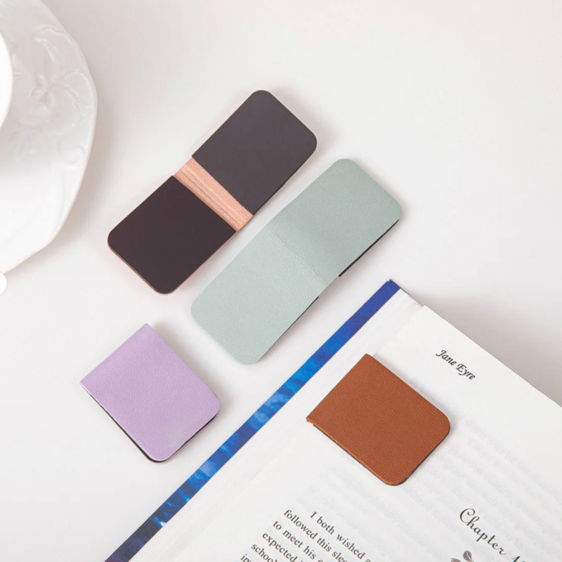 Premium Leather Magnetic Bookm - đánh giá và giá Bookmark Magnetic Clip