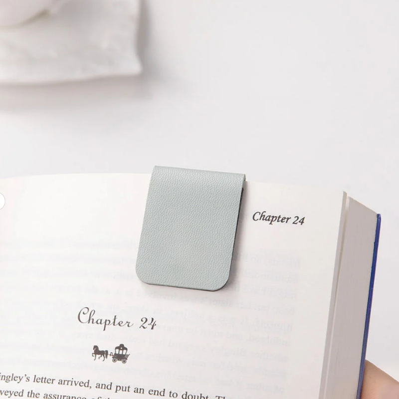 Premium Leather Magnetic Bookm - đánh giá và giá Bookmark Magnetic Clip