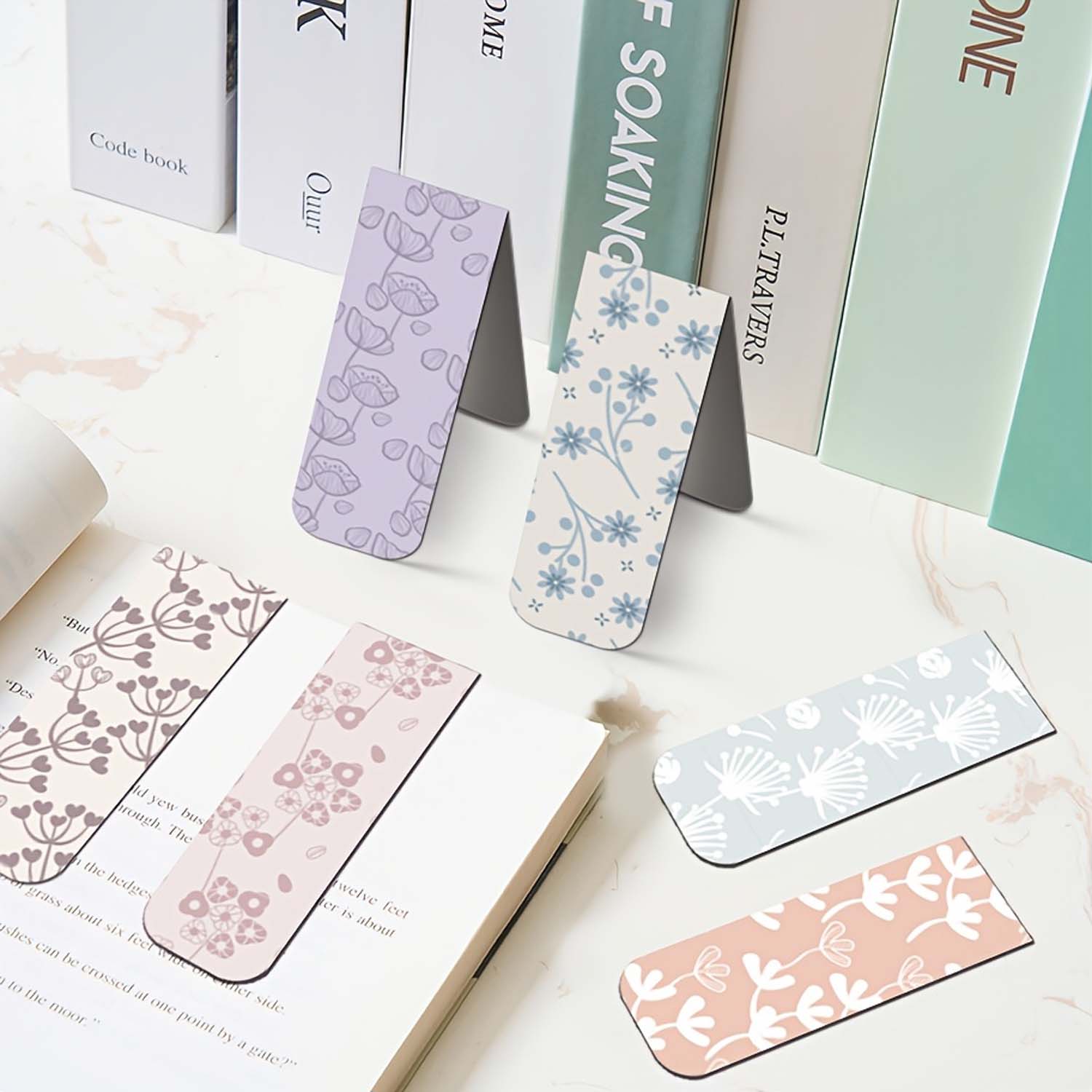 12pcs Flower Magnetic Bookmark - đánh giá và giá Bookmark Magnetic Clip