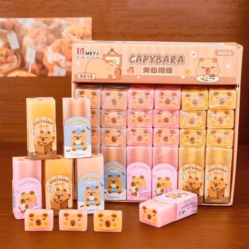 3/15/36Pcs Cute Capybara Sandw - đánh giá và giá Stationery Office