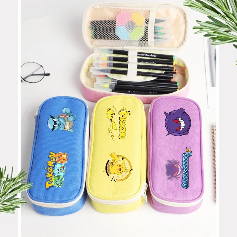 Pokemons Pikachu Pencil Case C - đánh giá và giá Stationery Office