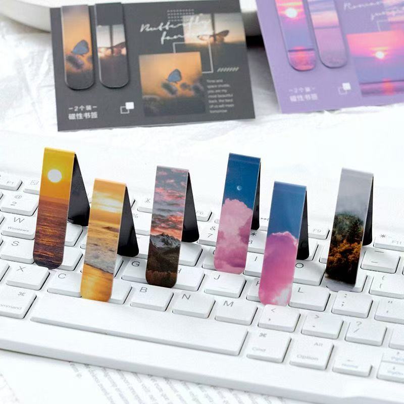 Cute Stationery Zaomo Magnetic - đánh giá và giá Bookmark Magnetic Clip