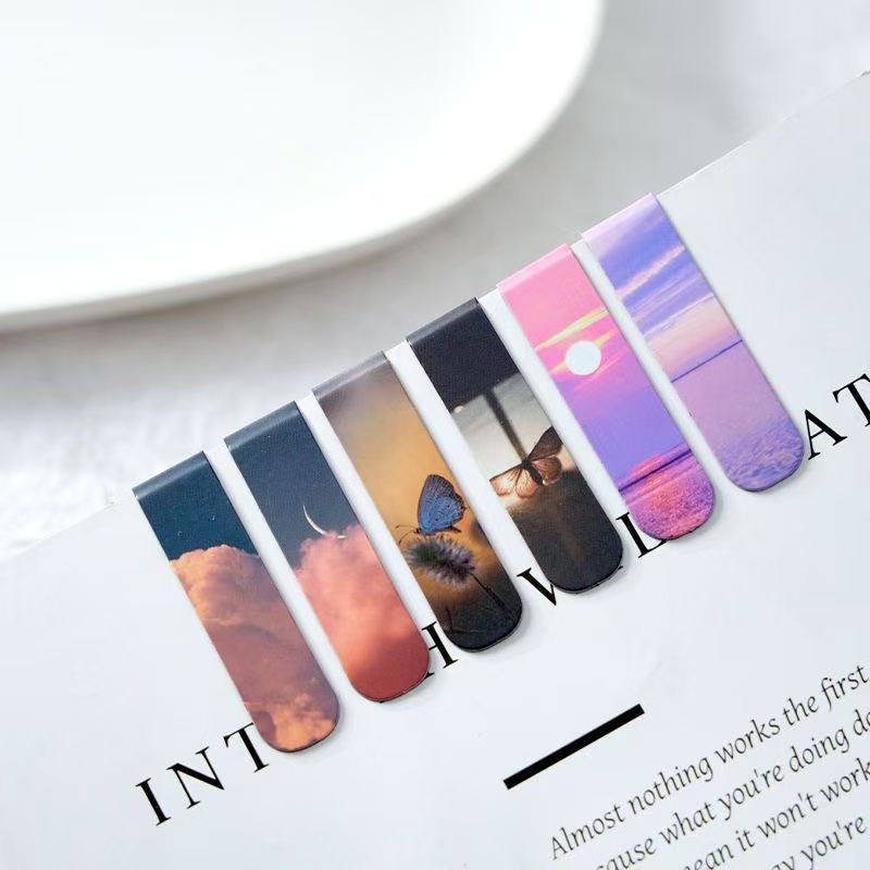 Cute Stationery Zaomo Magnetic - đánh giá và giá Bookmark Magnetic Clip
