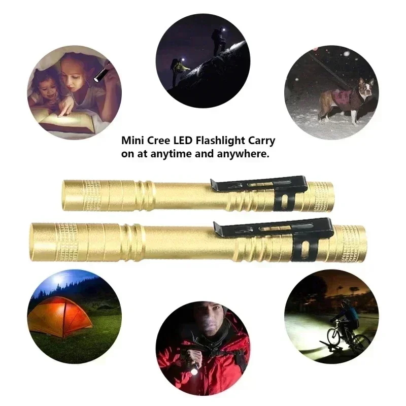 Portable Mini LED Pen Flashlig - đánh giá và giá Stationery Supply