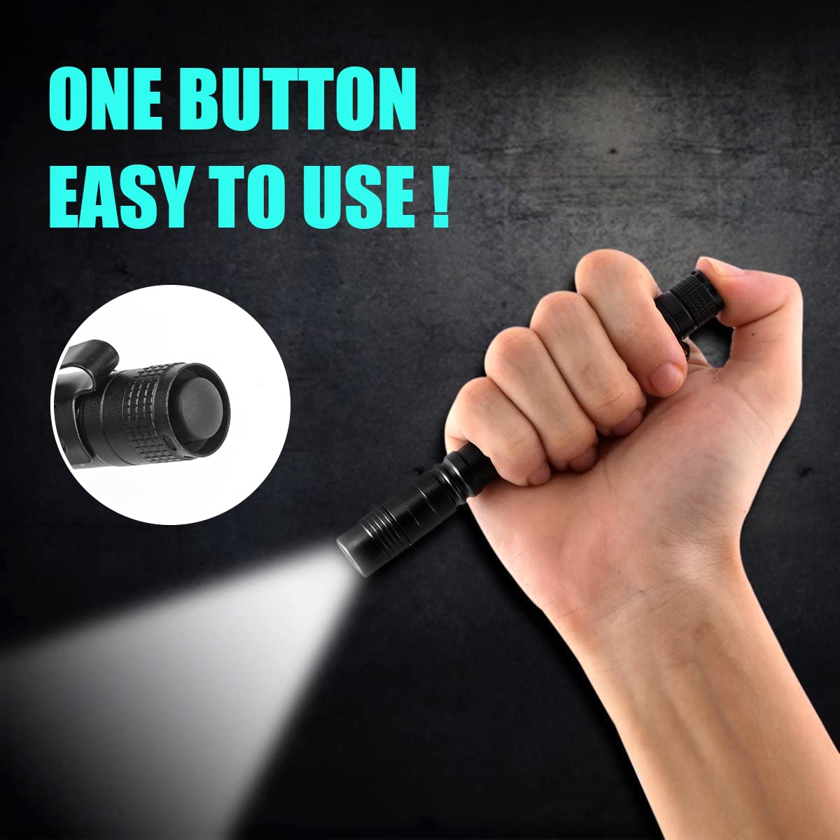 Portable Mini LED Pen Flashlig - đánh giá và giá Stationery Supply