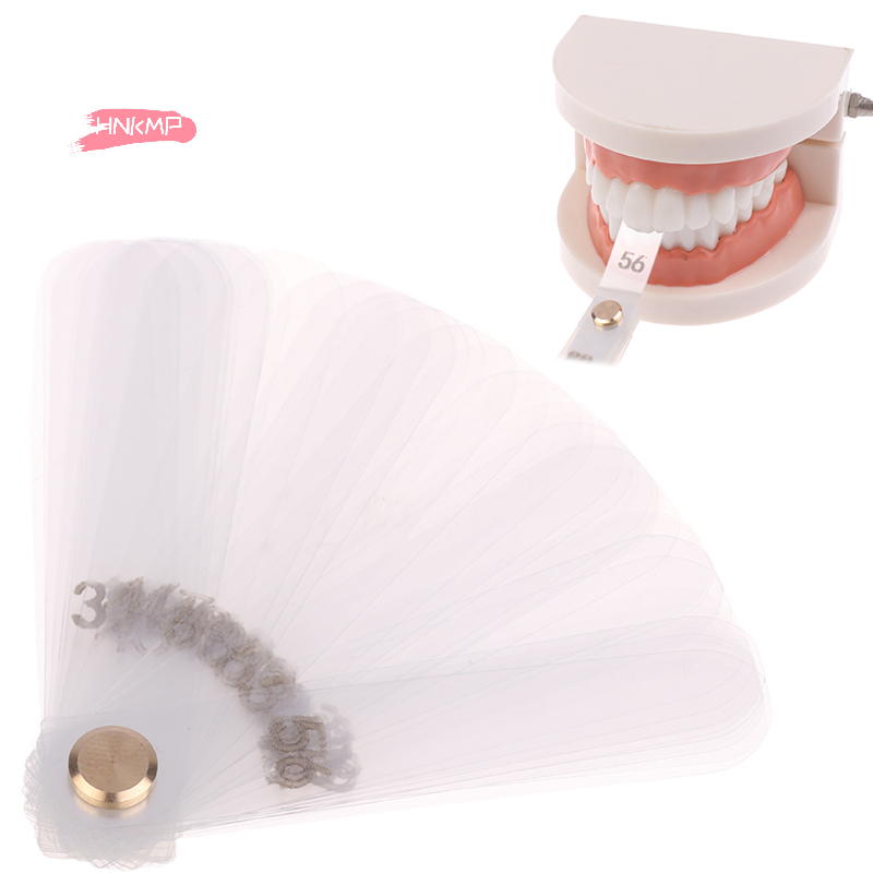 56Pcs Dental Interproximal Red - đánh giá và giá Ruler Set Transparent