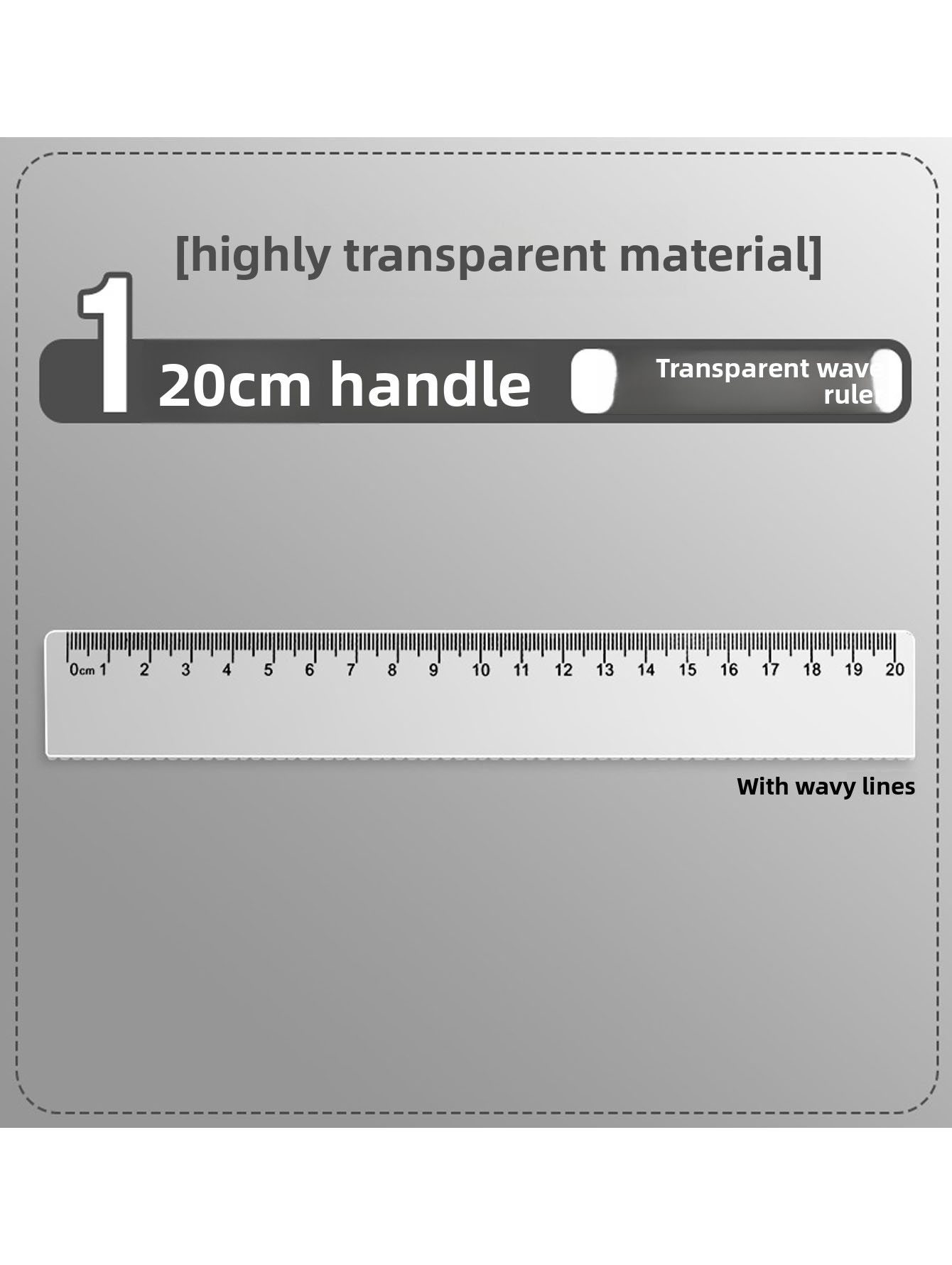 Transparent Plastic Ruler Geom - đánh giá và giá Ruler Set Transparent