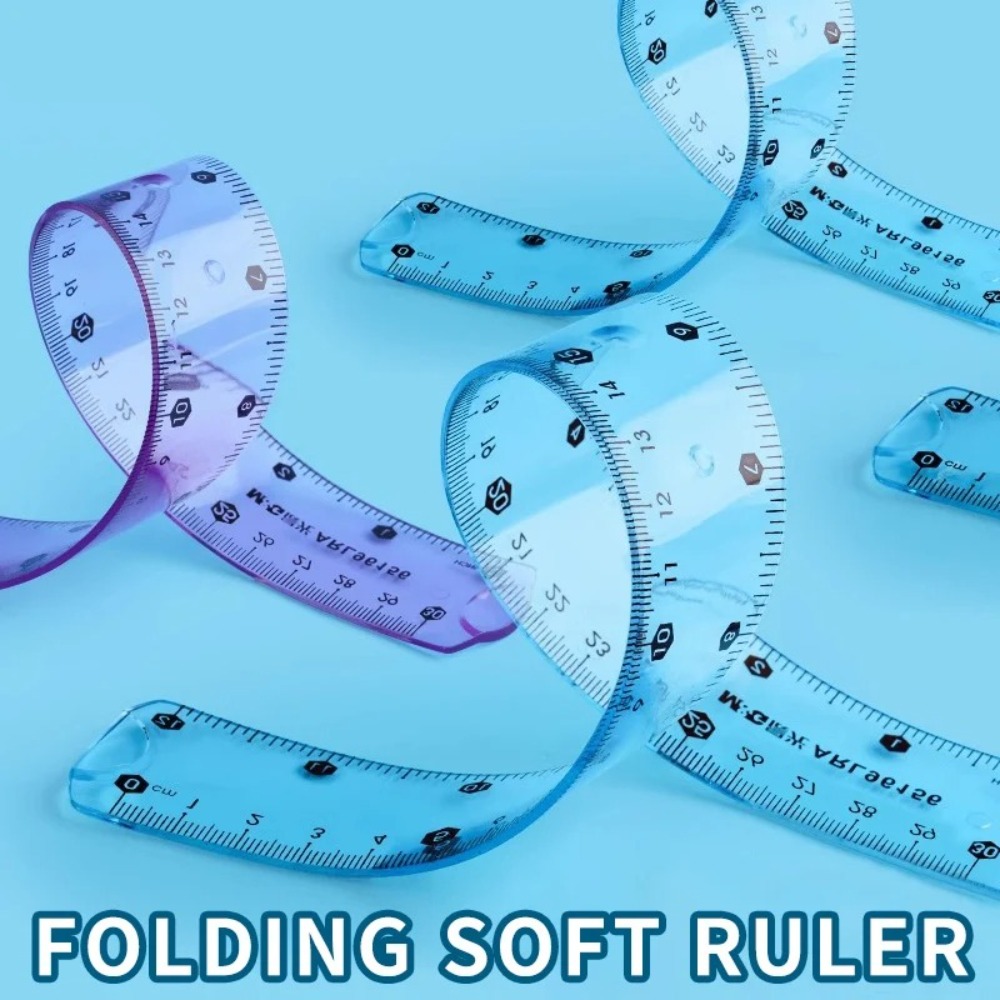 1/3pcs Transparent Soft Ruler, - đánh giá và giá Ruler Set Transparent