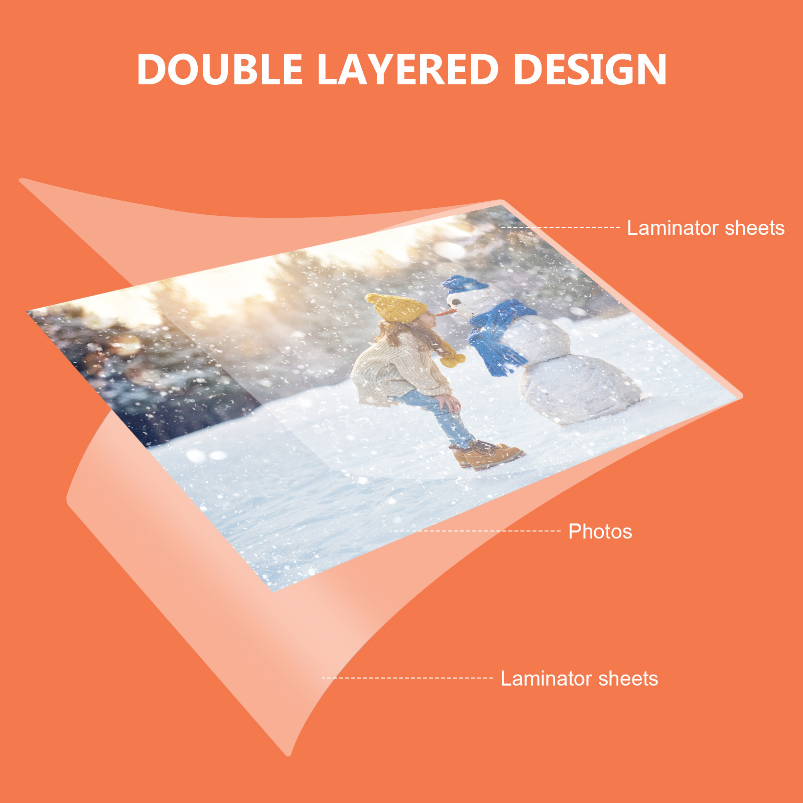 100Pcs Transparent Laminating  - đánh giá và giá Document Laminator Pouch