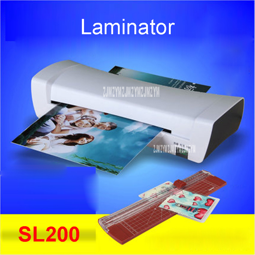 SL200 Trắng A4 Ảnh Cán Ép Văn  - đánh giá và giá Document Laminator Pouch