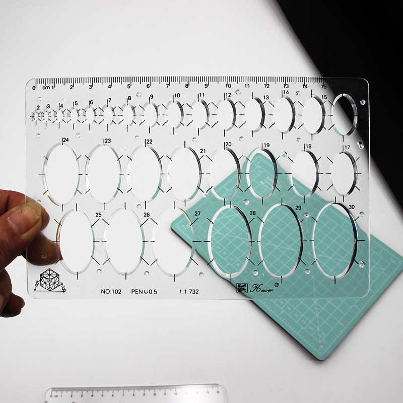 Transparent drawing size squar - đánh giá và giá Ruler Set Transparent