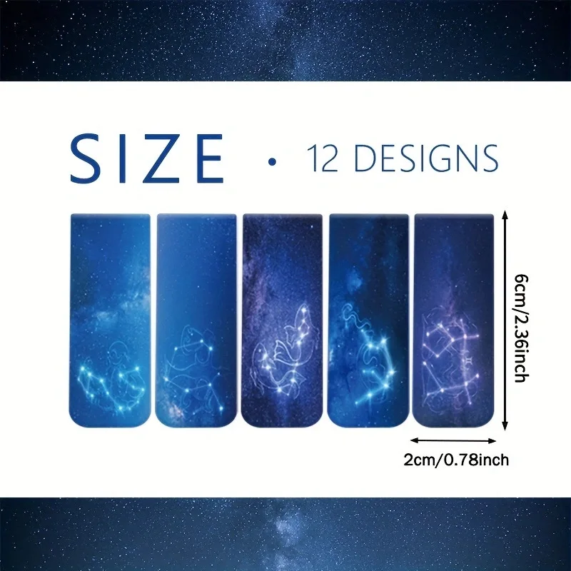 12 Pieces of Magnetic Bookmark - đánh giá và giá Bookmark Magnetic Clip
