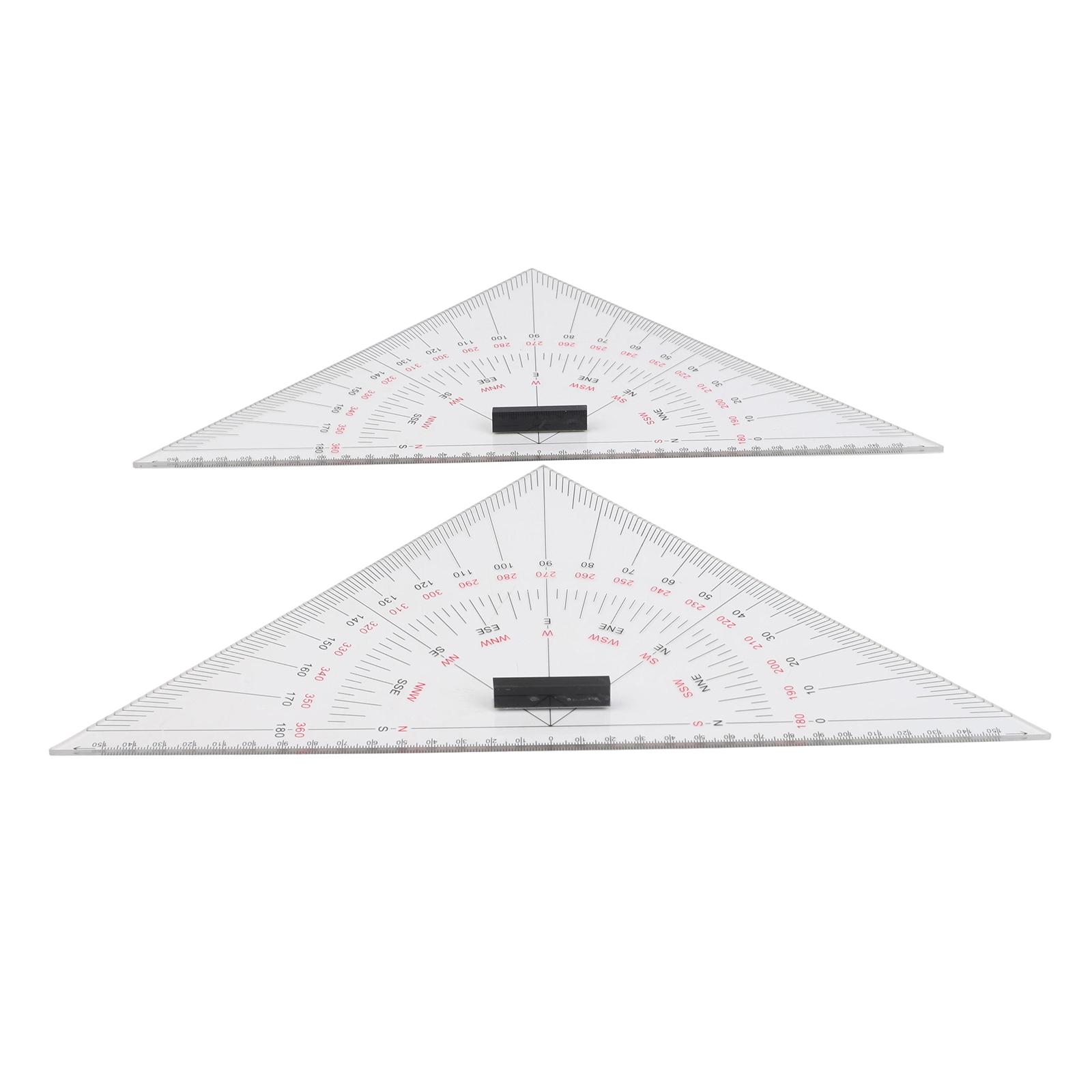 Transparent 30cm Marine Drawin - đánh giá và giá Ruler Set Transparent
