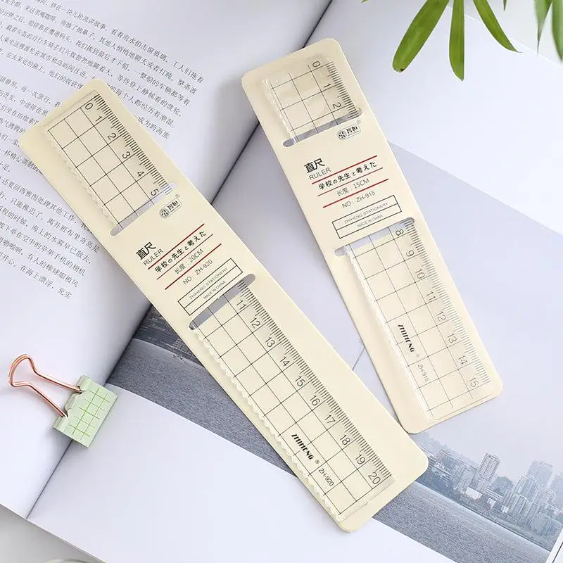 1Pcs Simple15cm 18cm 20cm Tran - đánh giá và giá Ruler Set Transparent