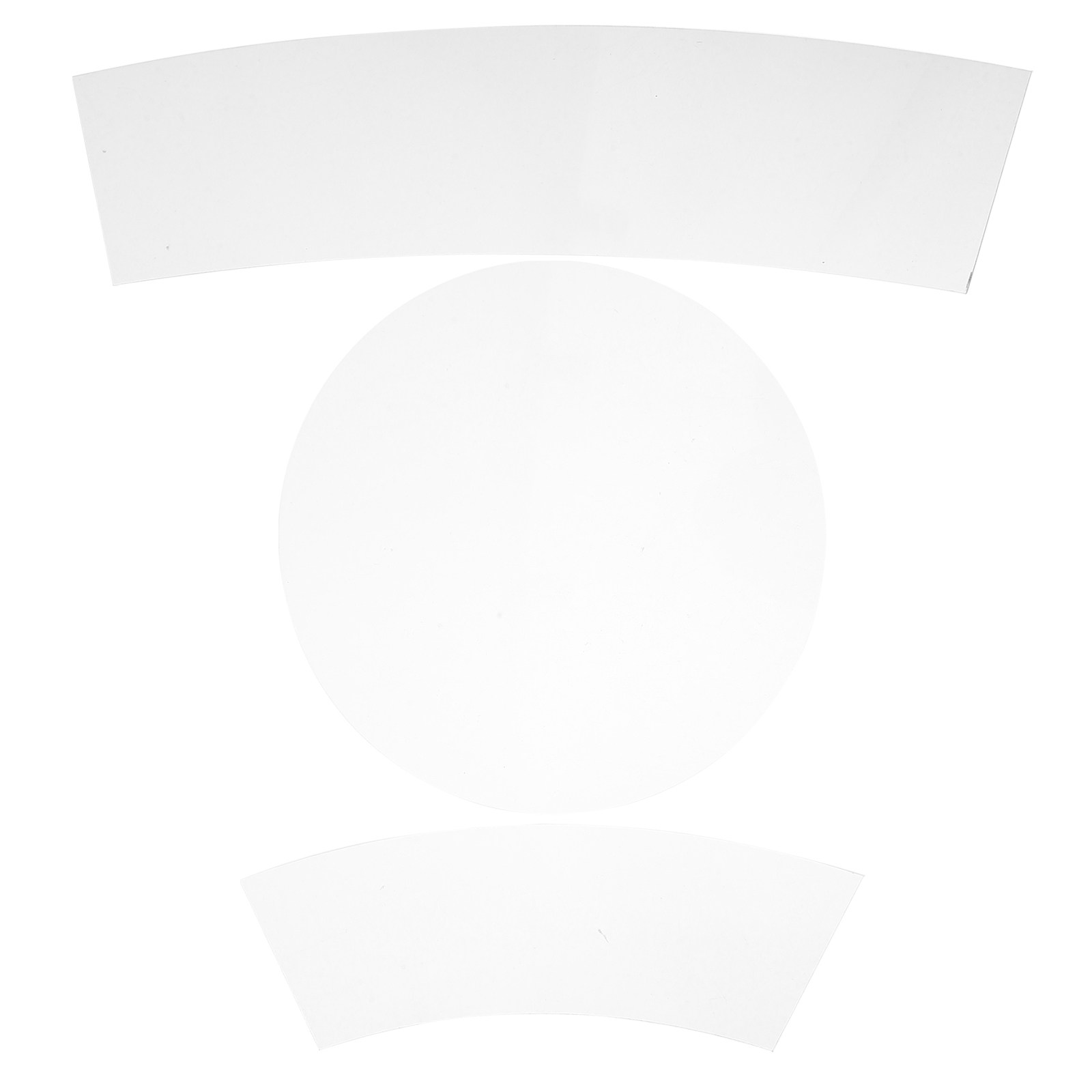3Pcs Transparent Acrylic Bucke - đánh giá và giá Ruler Set Transparent
