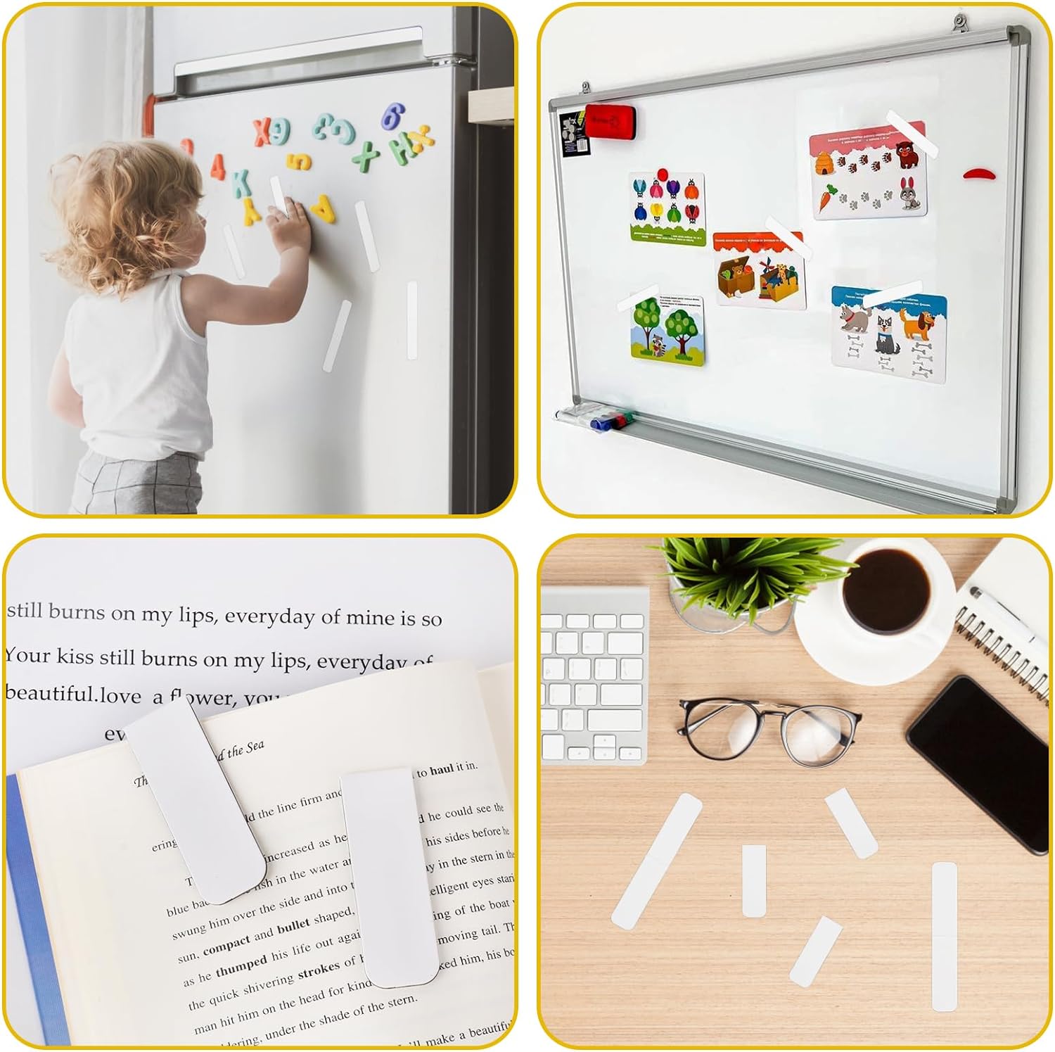15PCS Blank Sublimation Magnet - đánh giá và giá Bookmark Magnetic Clip